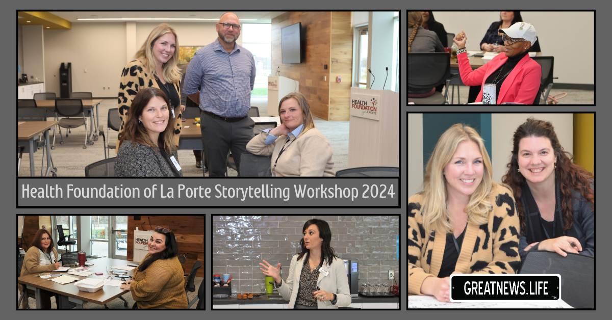 Health Foundation of La Porte Storytelling Workshop 2024