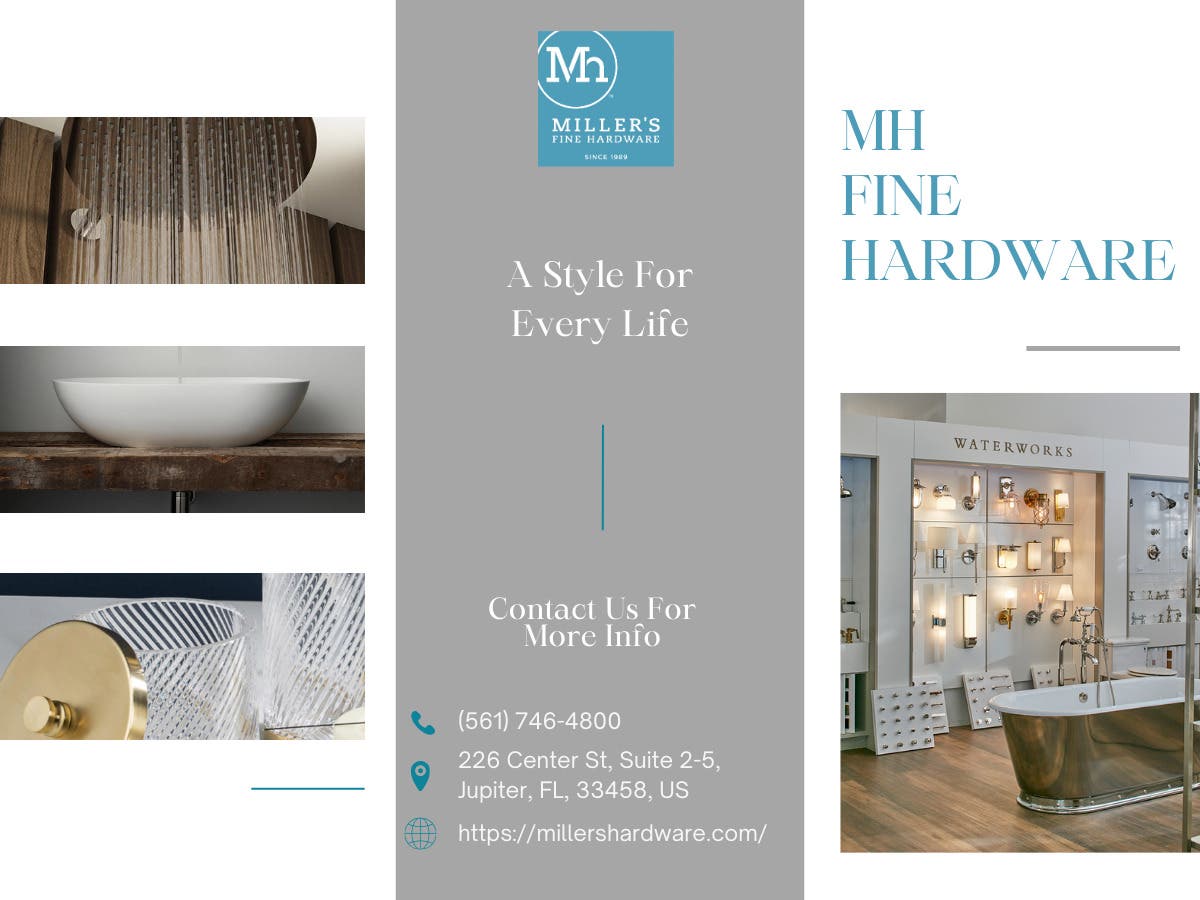 Збільште свій простір за допомогою MH Fine Hardware у Юпітері, Флорида: ваше місце для розкоші в Юпітері, Флорида