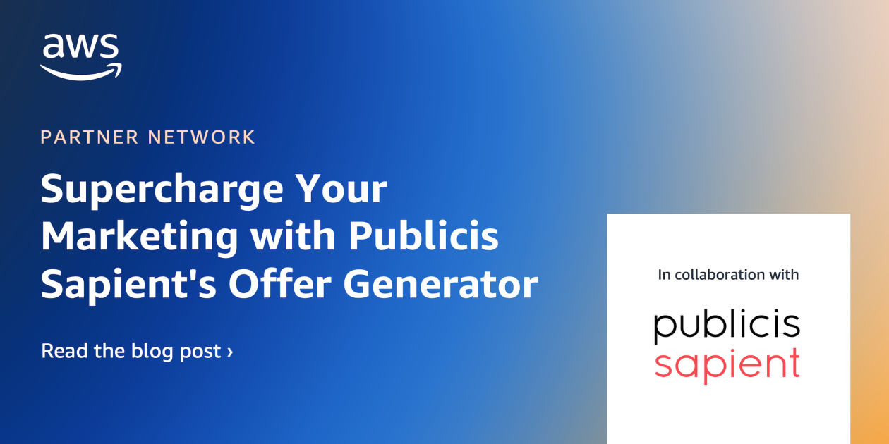 Покращуйте свій маркетинг за допомогою генератора пропозицій Publicis Sapient: оптимізуйте кампанії від концепції до реалізації