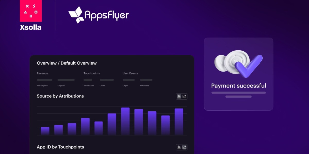 Xsolla співпрацює з Appsflyer для вдосконаленої аналітики веб -магазинів та відстеження реклами