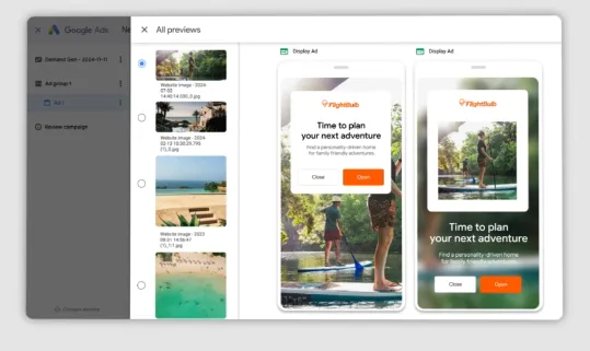 Оновлення реклами на дисплеї Google