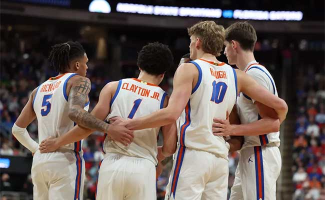 2025 Кронштейн турніру NCAA: (1) Florida Gators Face (8) UConn у 2 раунді від березня безумства