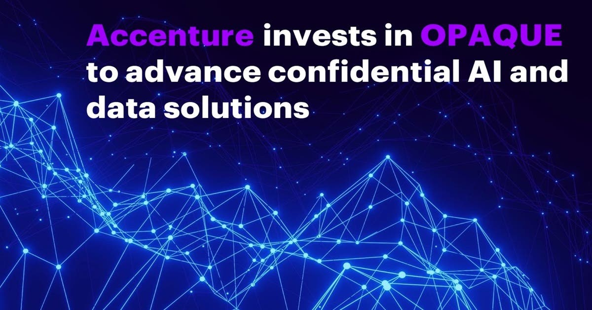Accenture інвестує в непрозорі для просування конфіденційних AI та рішень для даних