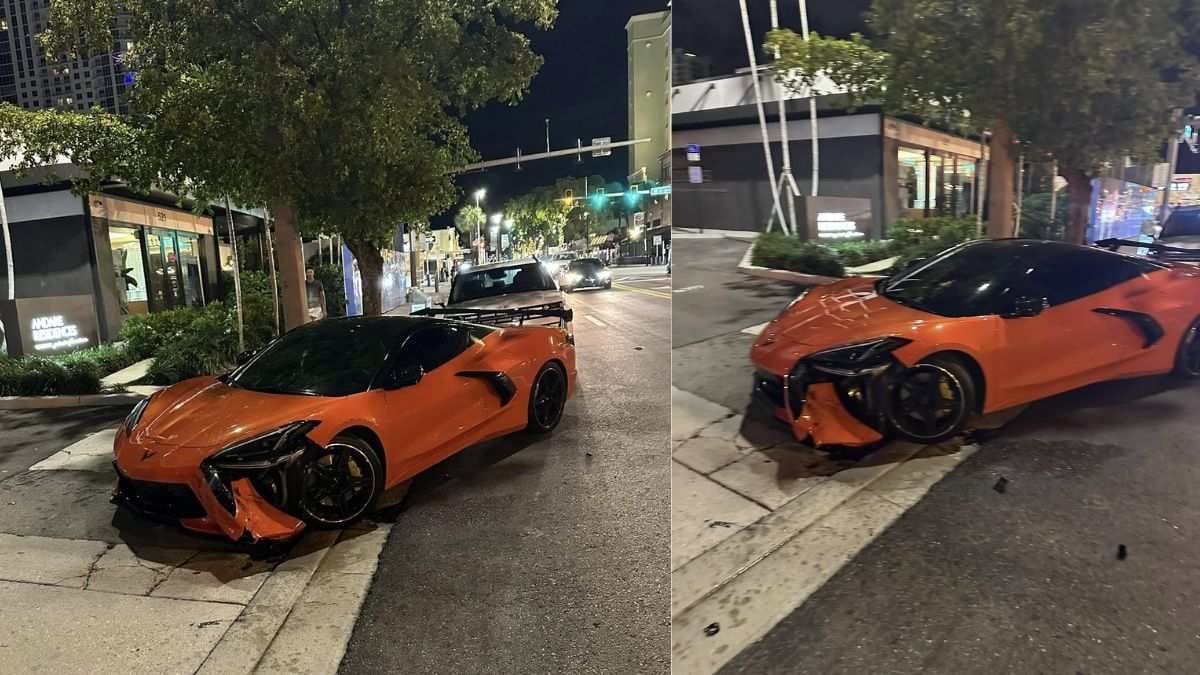 Через п’ять днів після придбання моєї мрії C8 Corvette вона потрапила під час припаркуваності, страхування хоче використовувати деталі Junkyard