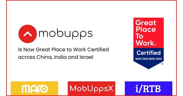 Mobupps заробляє велике місце для роботи® сертифікації в Ізраїлі, Китаї та Індії