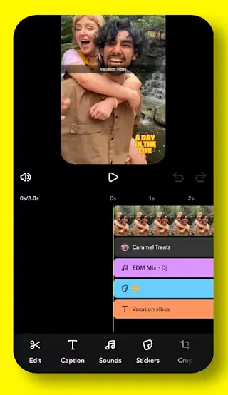 Відео -редактор Snapchat