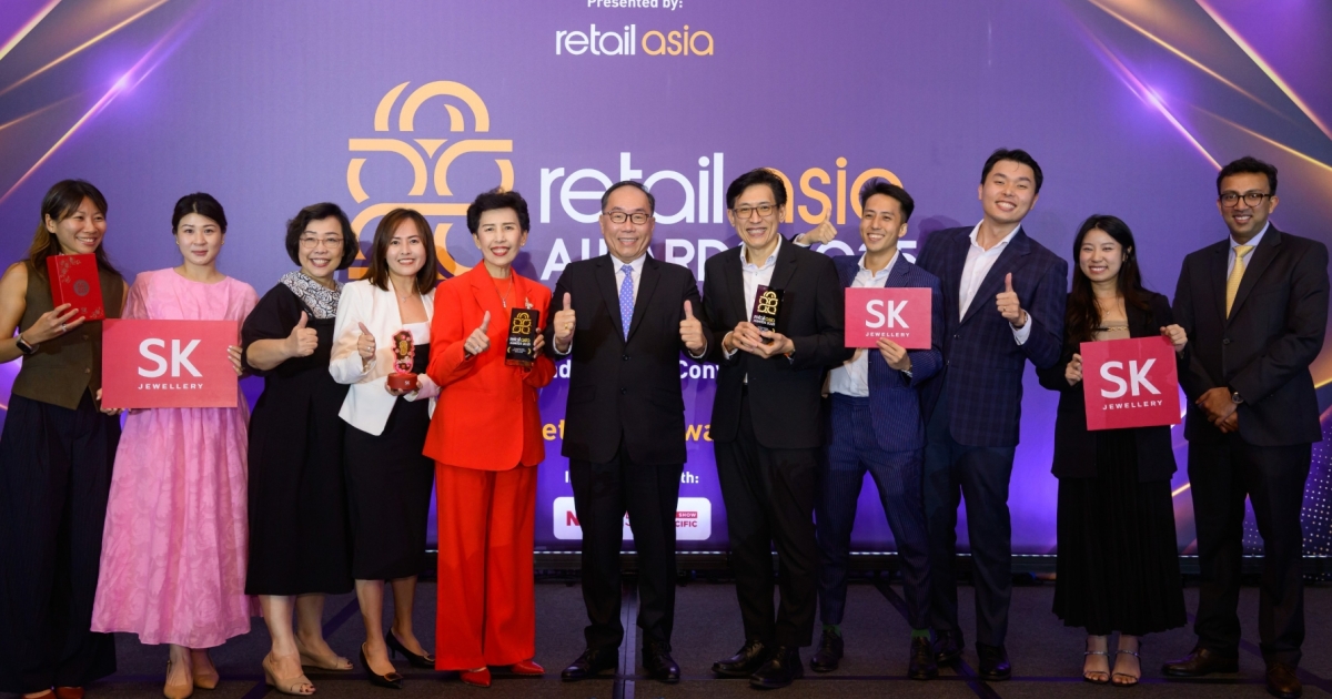 Ювелірні вироби SK отримують дві основні перемоги на нагородах Retail Asia 2025