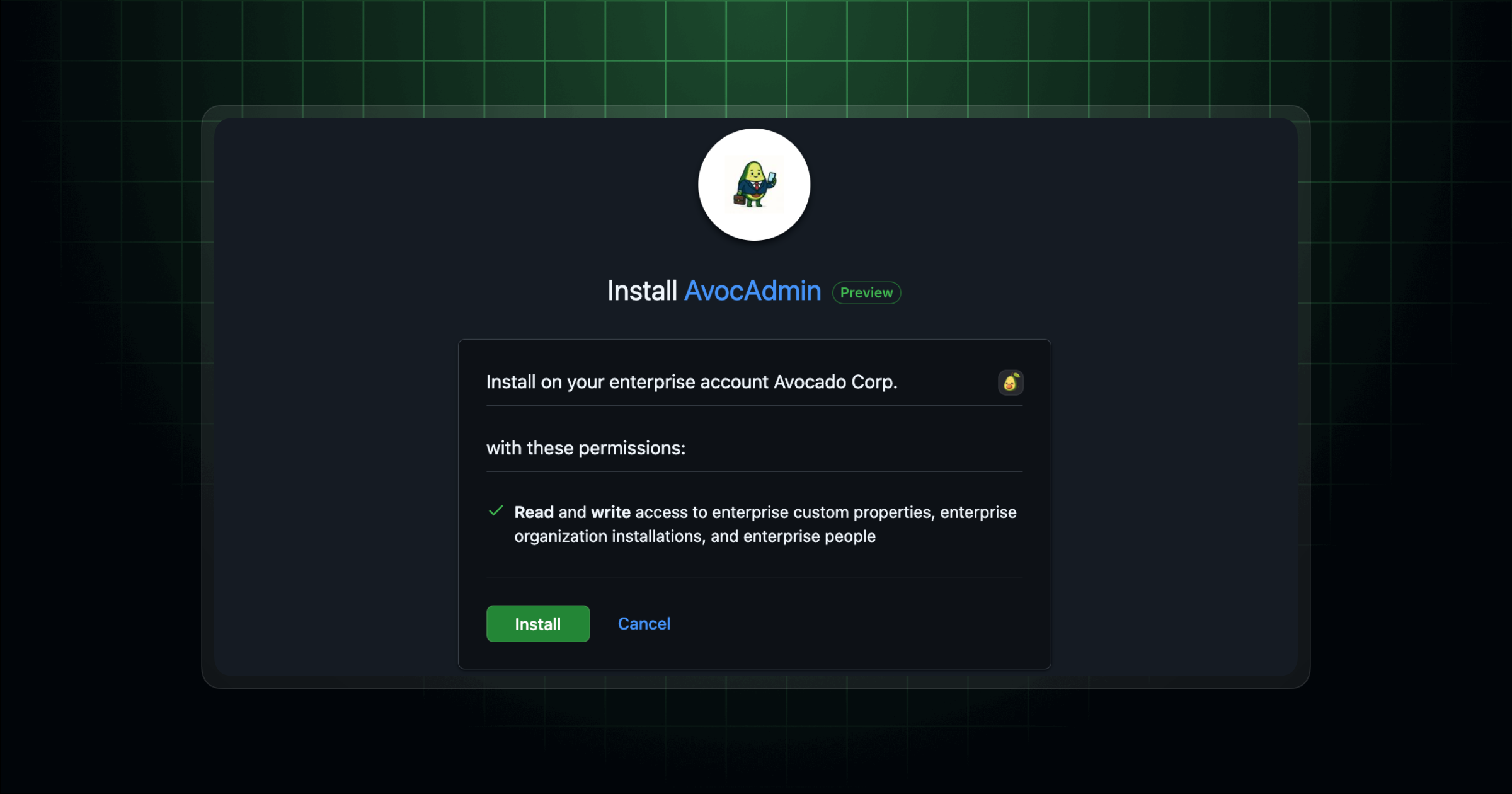 Доступ на рівні Enterprise для додатків Github та API автоматизації встановлення