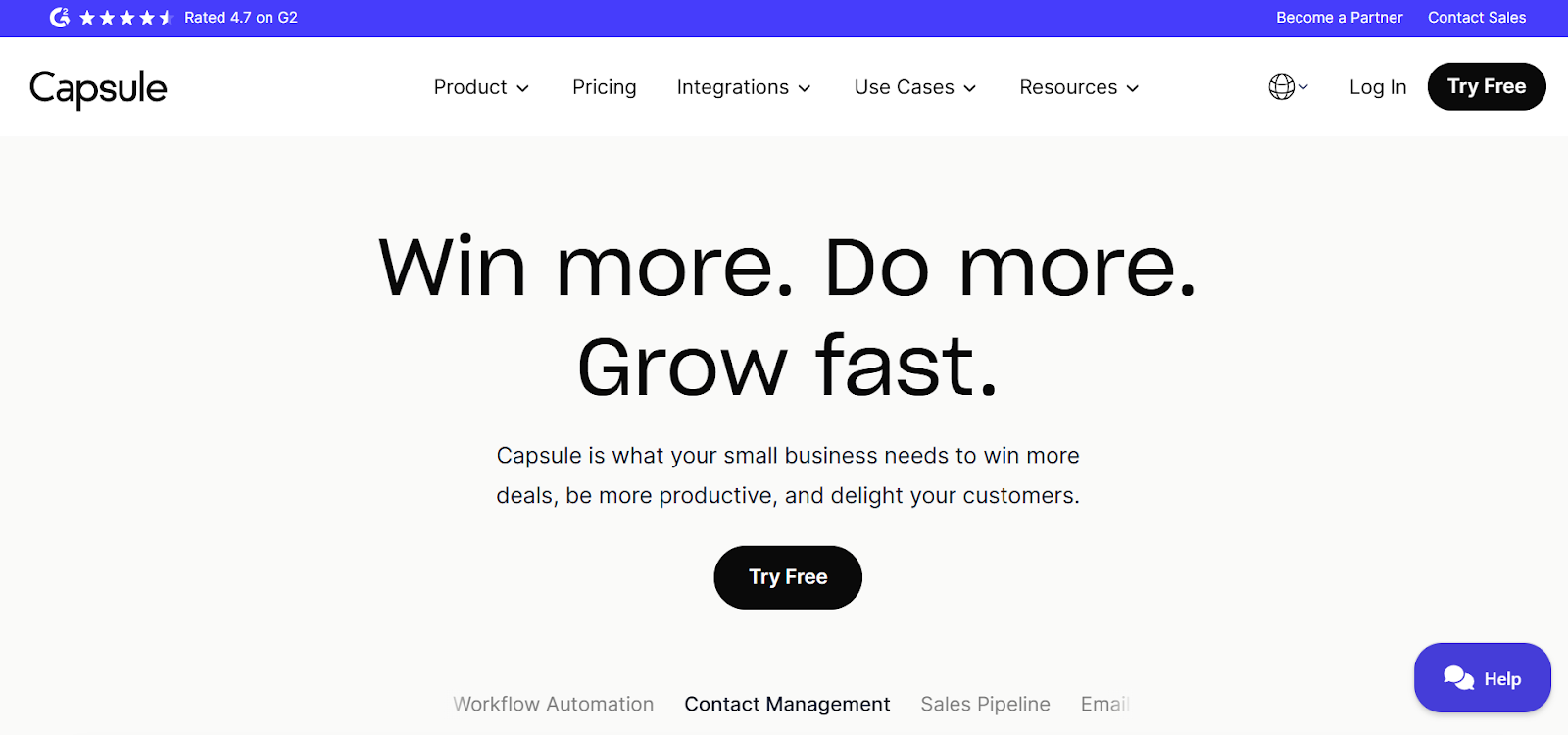 Capsule crm