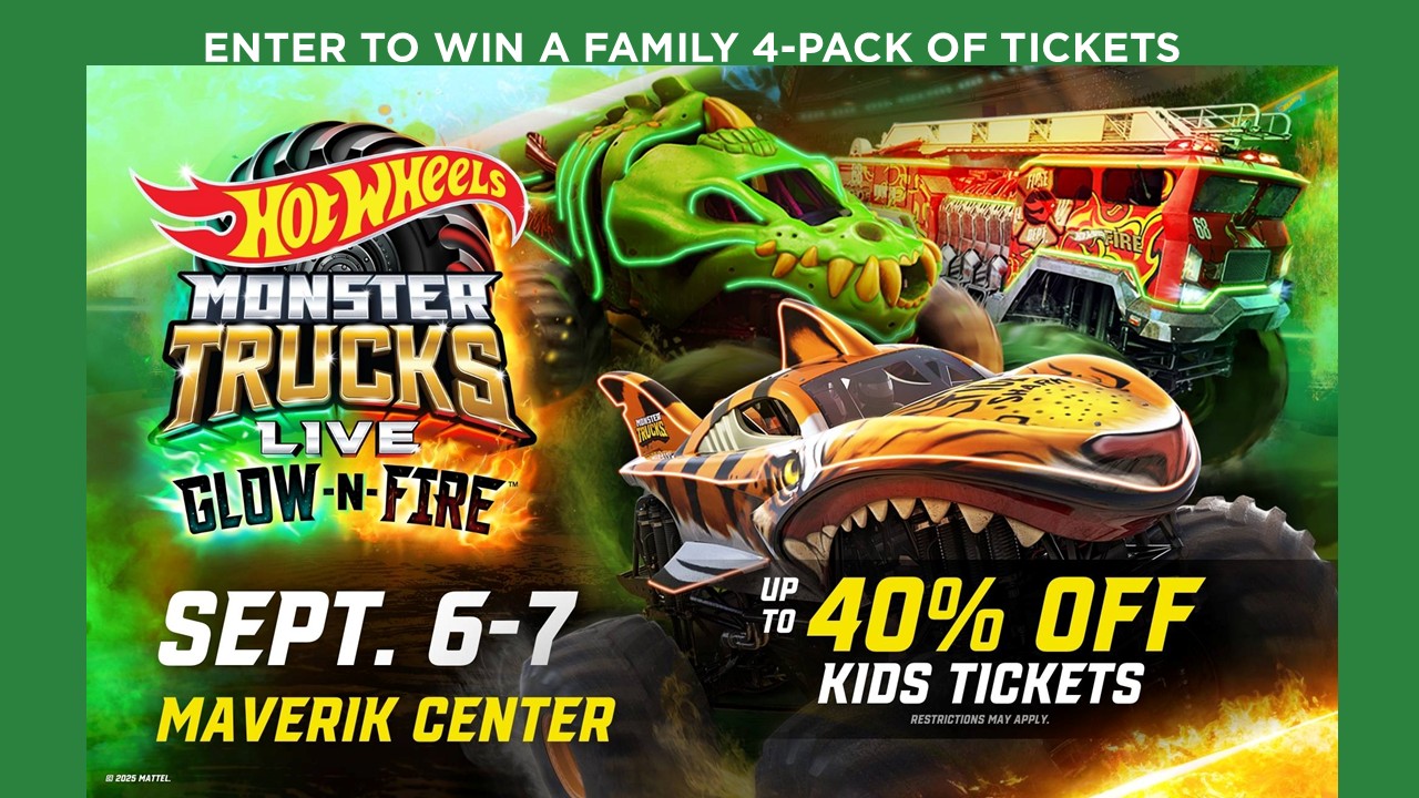 Виграйте квитки на Hot Wheels Monster Trucks!