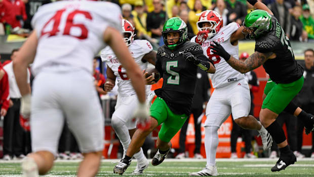 Oregon Ducks Rutgers Scarlet Knights FPI Betting Odds Тренер Ден Леннінг Прогноз результатів Big Ten Indiana Hoosiers Dante Moore