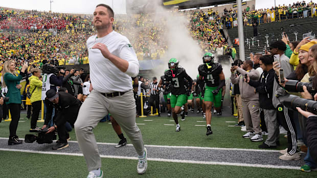 Oregon Ducks Rutgers Scarlet Knights FPI Betting Odds Тренер Ден Леннінг Прогноз результатів Big Ten Indiana Hoosiers Dante Moore