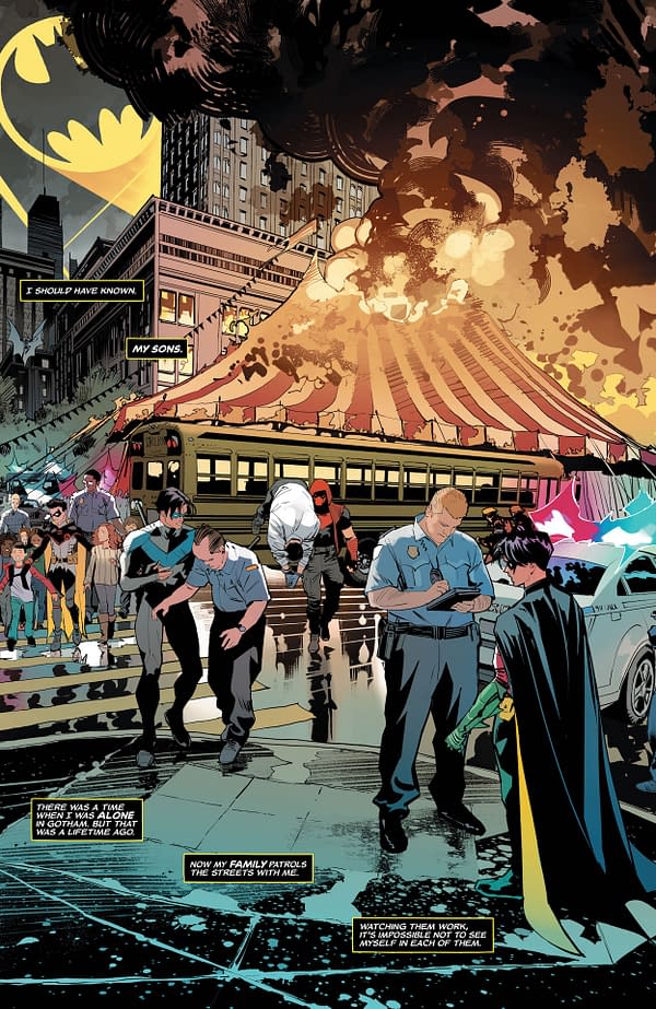 Сторінка попереднього перегляду інтер’єру з DC KO: Knightfight #1