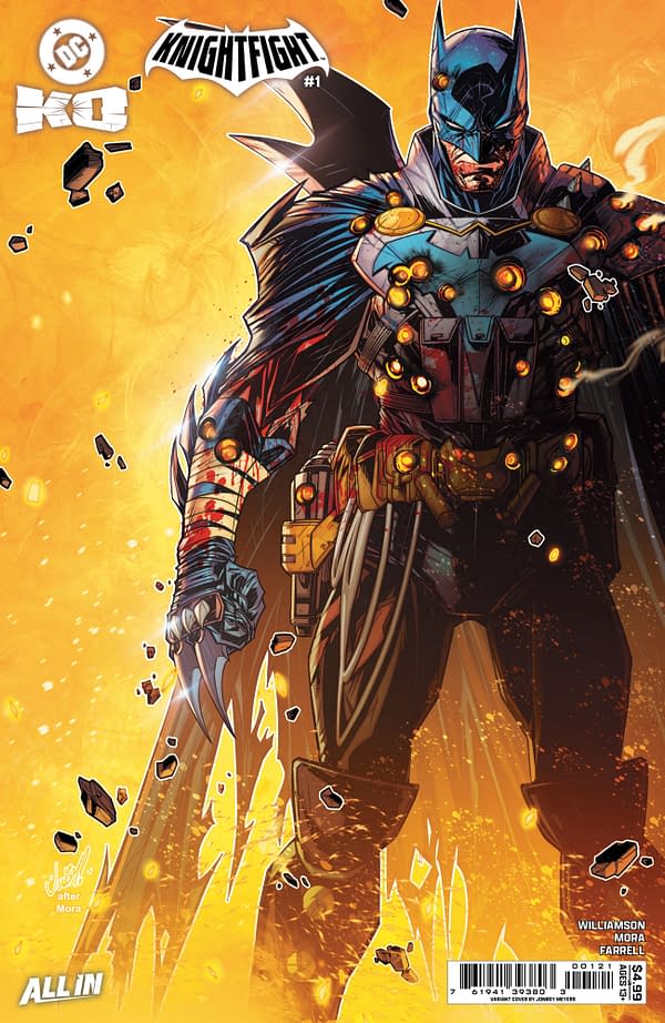 Обкладинка для DC KO: Knightfight #1