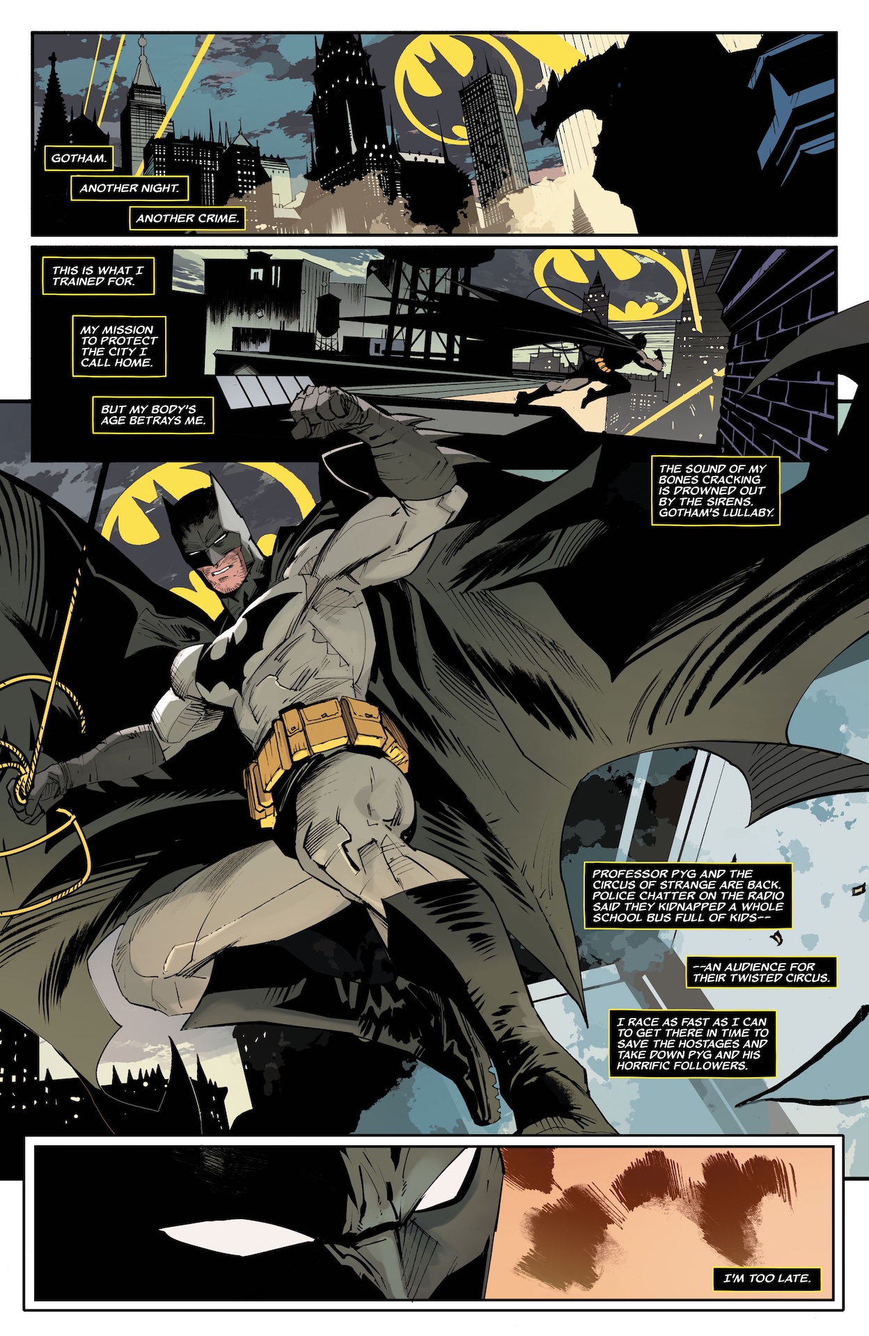 DC KO: Knightfight #1 Preview: Batman vs. Batmen Beatdown