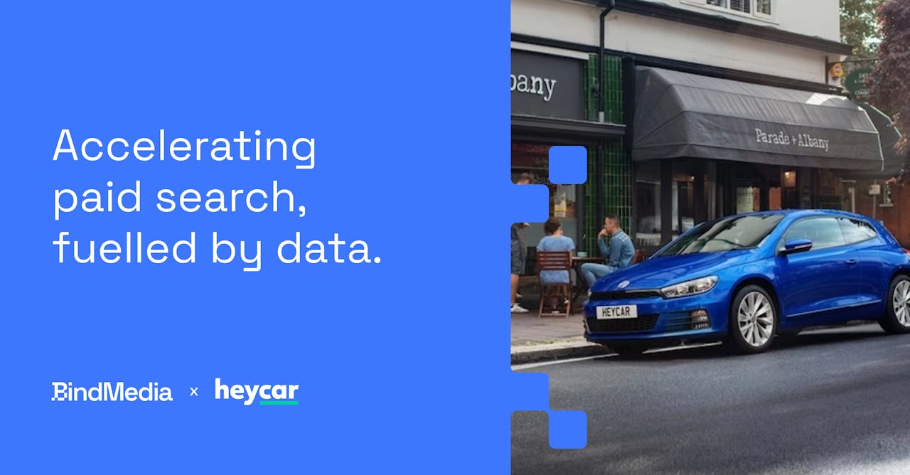 Bind Media & heycar – прискорення зростання на основі даних.