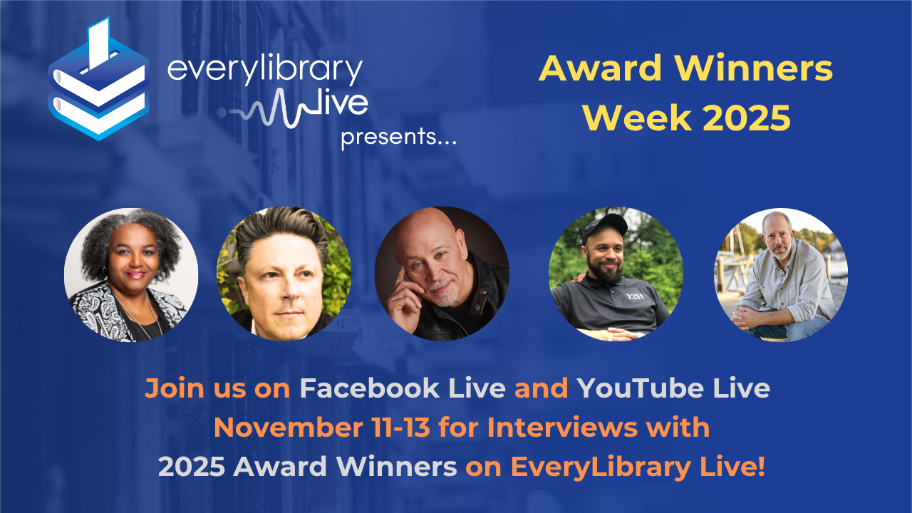 EveryLibrary Live! Розмови авторів, відзначених нагородою, 2025